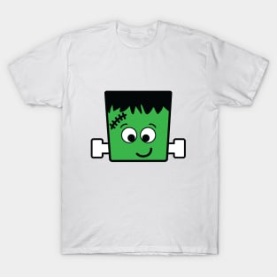 Cute Frankenstein Face T-Shirt